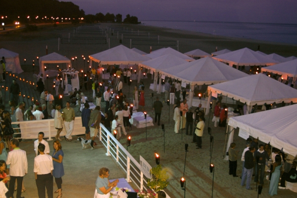 Bed event on Lake Michigan